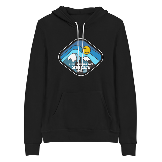 Life Is Short But Sweet Bella+Canvas Premium Unisex hoodie DMB