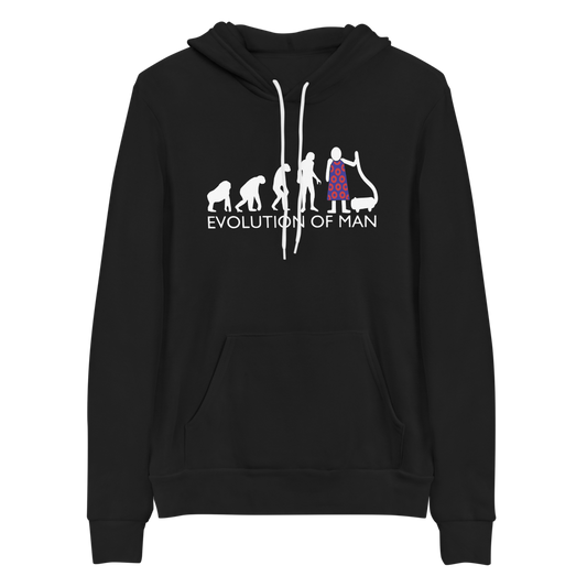 Evolution of Fishman Bella+Canvas Premium Unisex hoodie