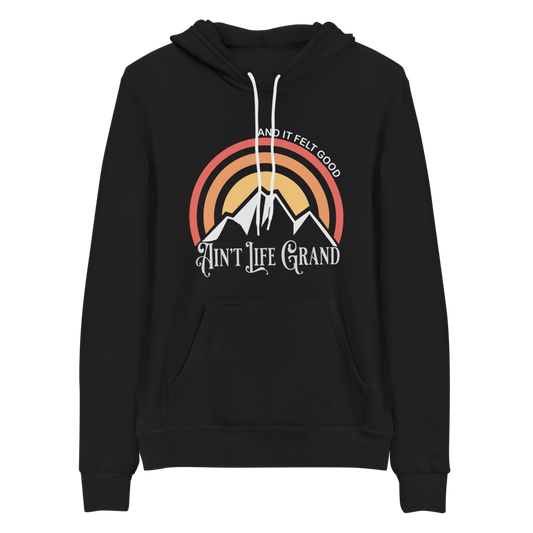 Ain't Life Grand Mountains Bella+Canvas Premium Unisex hoodie
