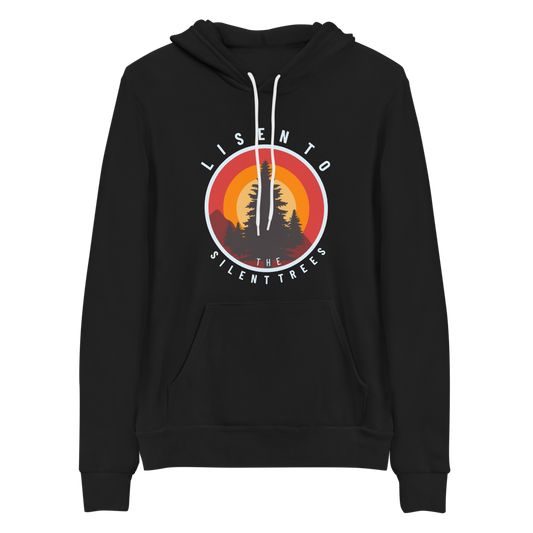Listen To The Silent Trees Bella+Canvas Premium Unisex hoodie