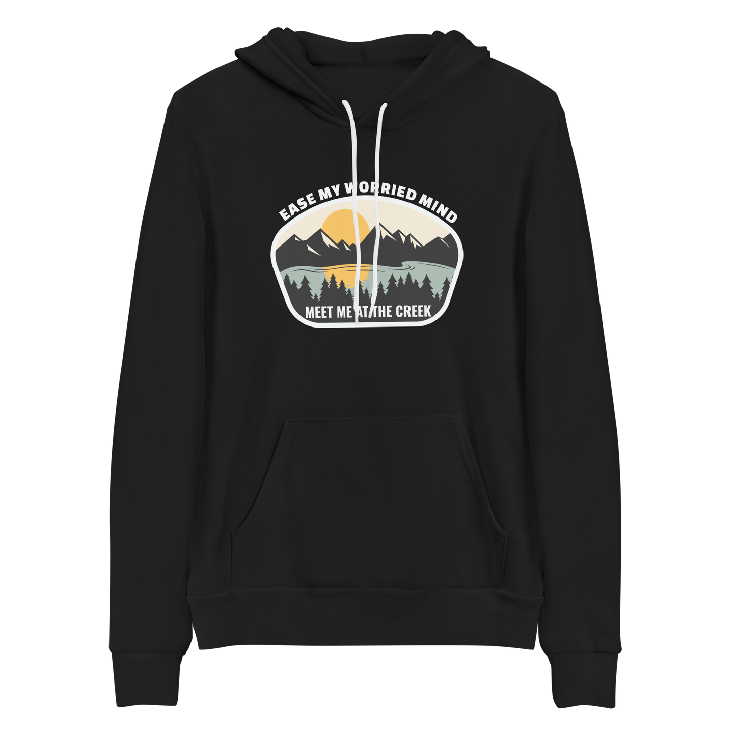 Meet Me At The Creek Bella+Canvas Premium Unisex hoodie