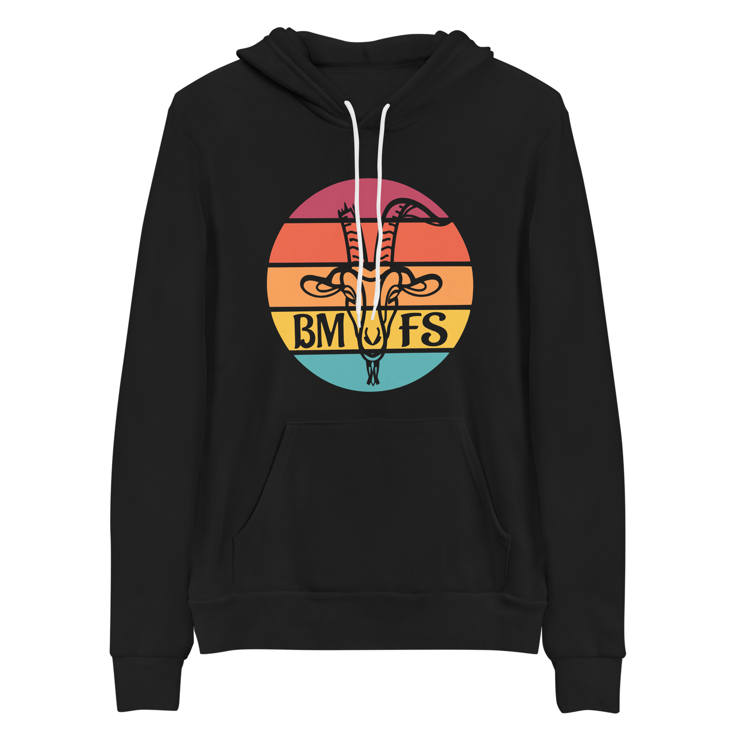 BMFS Goat Retro Bella+Canvas Premium Unisex hoodie