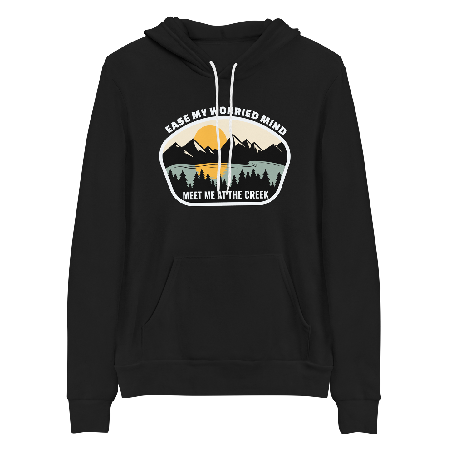 Meet Me At The Creek Bella+Canvas Premium Unisex hoodie
