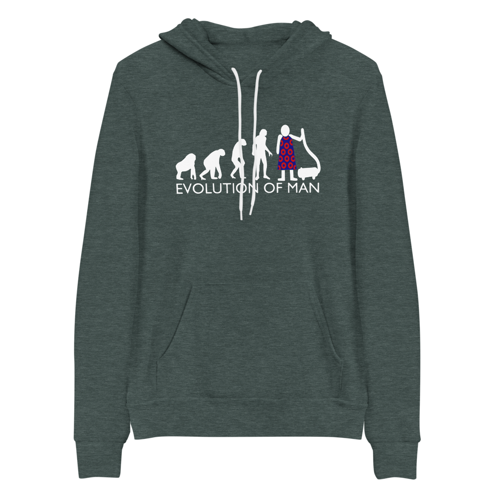 Evolution of Fishman Bella+Canvas Premium Unisex hoodie