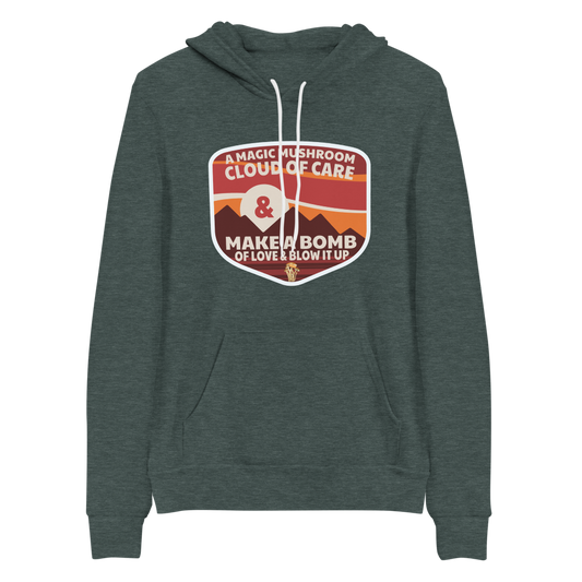 Magic Mushroom Cloud Bella+Canvas Premium Unisex hoodie DMB