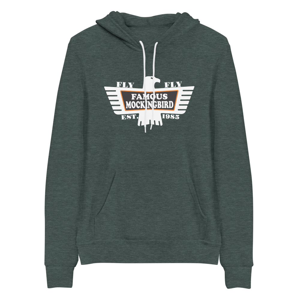 Fly Famous Mockingbird Bella+Canvas Premium Unisex hoodie | Phan  Art | DTG