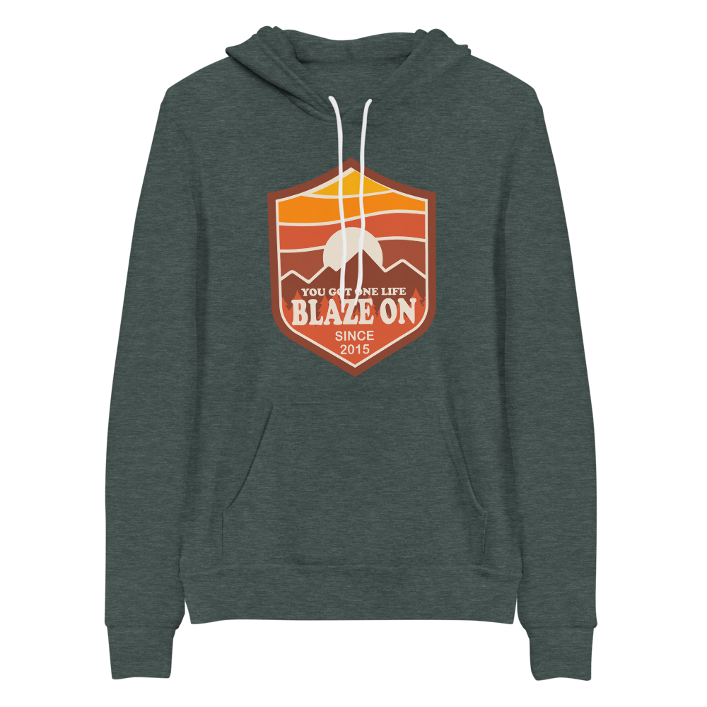 Blaze On Bella+Canvas Premium Unisex hoodie