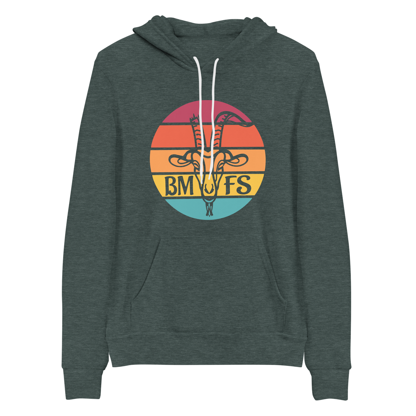 BMFS Goat Retro Bella+Canvas Premium Unisex hoodie