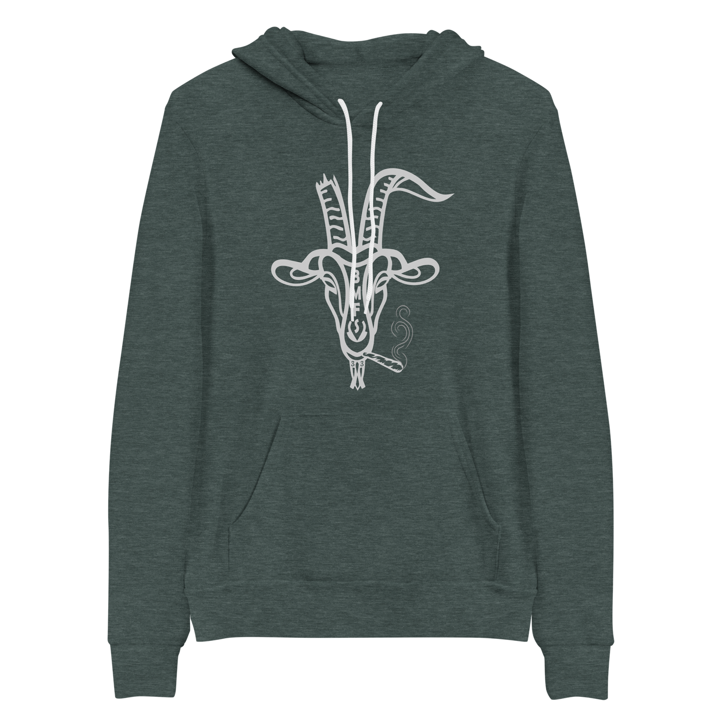 BMFS Goat Weed Smokin Bella+Canvas Unisex hoodie