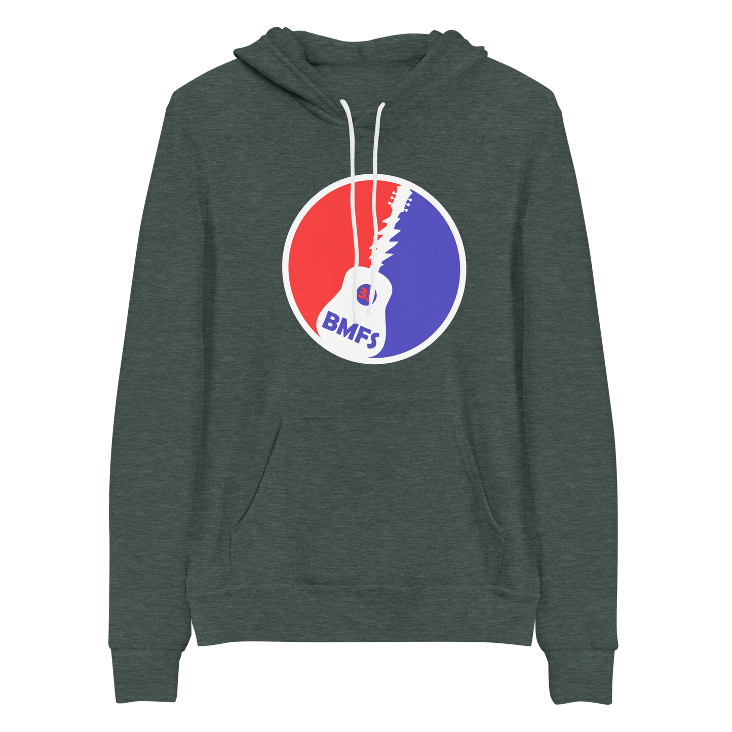 BMFS Guitar Bella+Canvas Premium Unisex hoodie