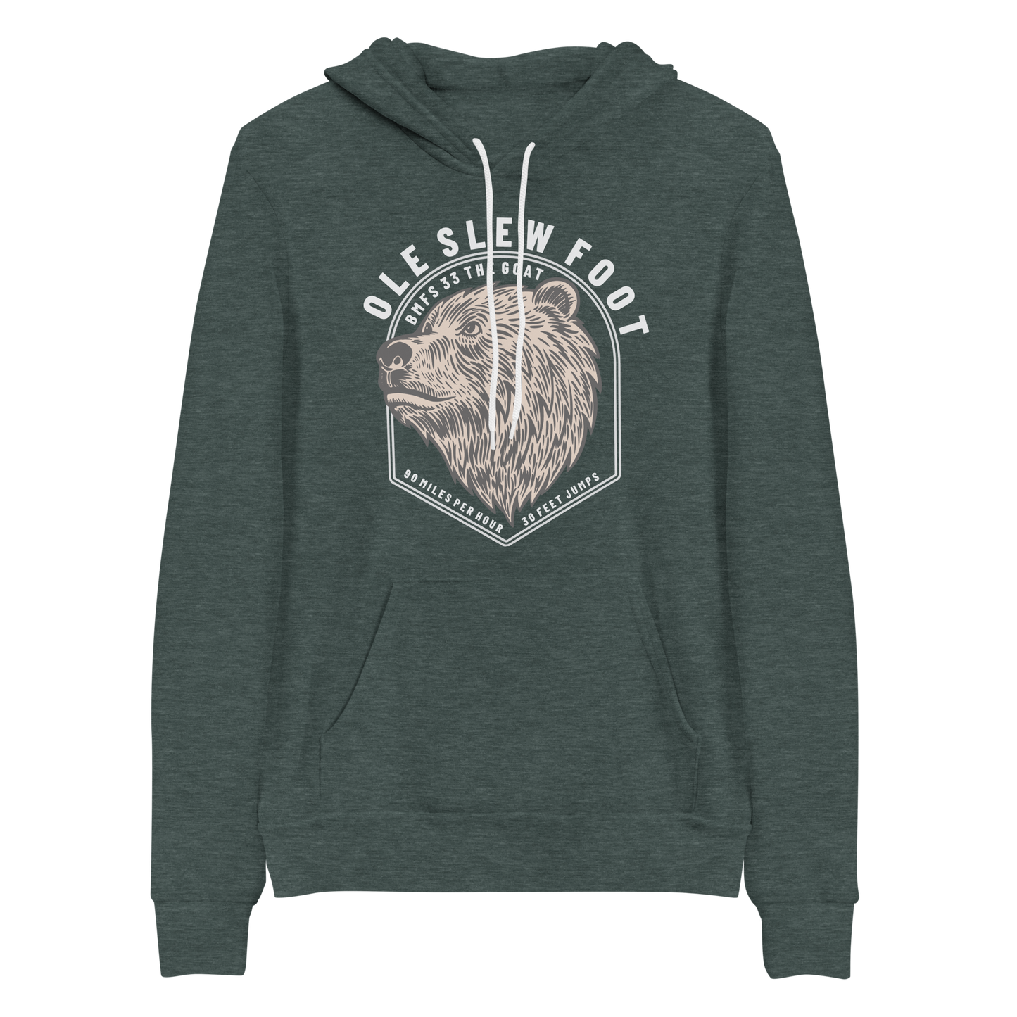 Ole Slew Foot Bella+Canvas Premium Unisex hoodie