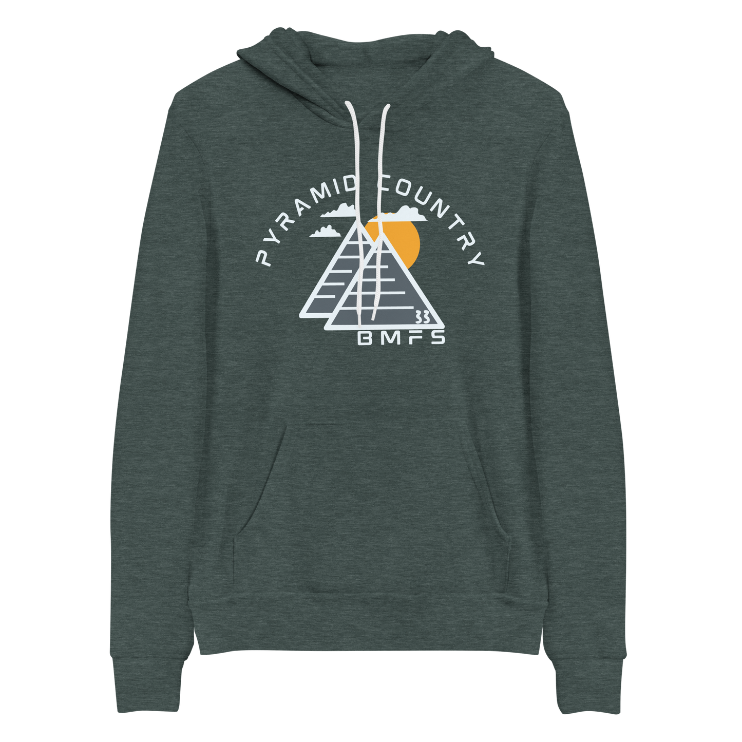 Pyramid Country Bella+Canvas Premium Unisex hoodie