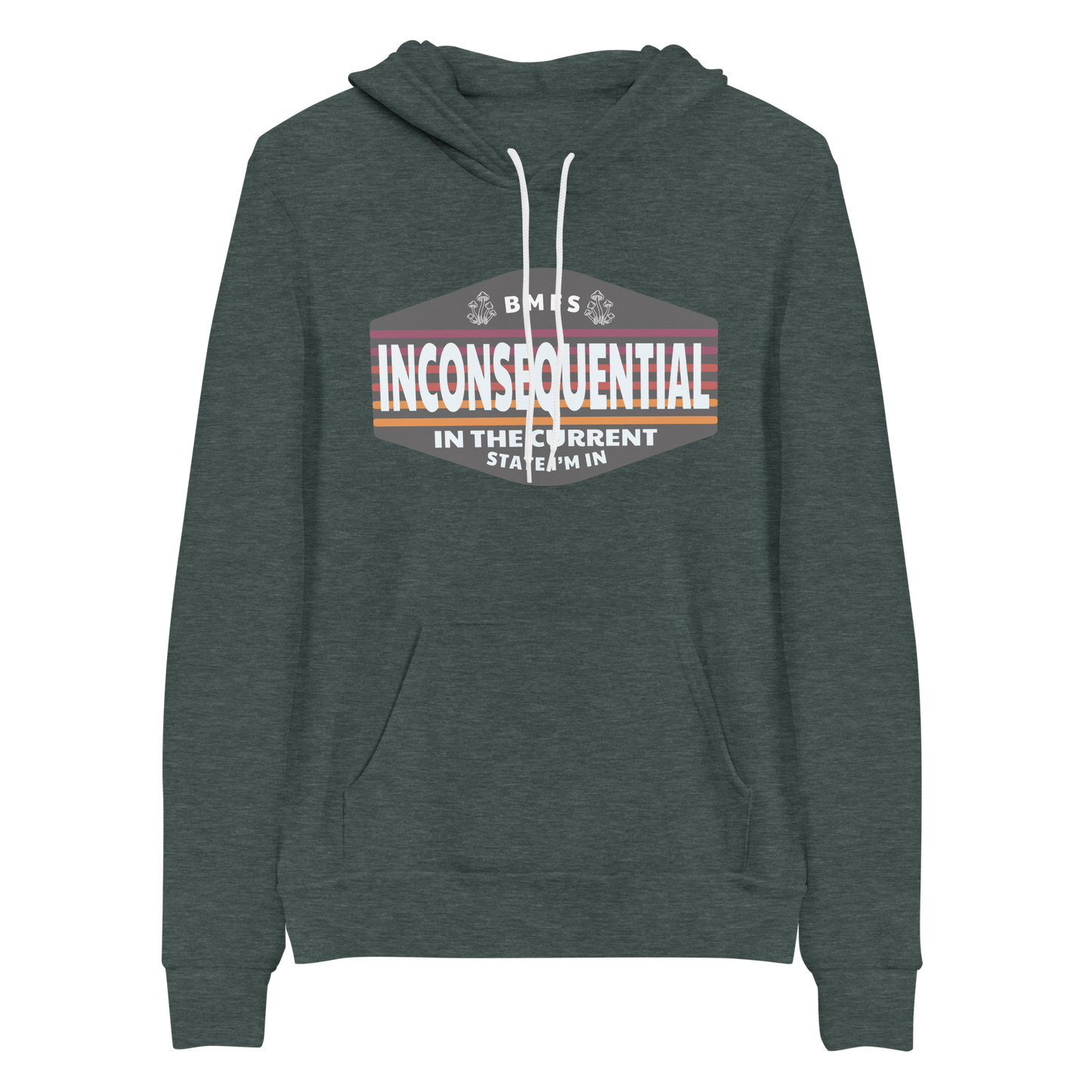 Inconsequential Bella+Canvas Premium Unisex hoodie