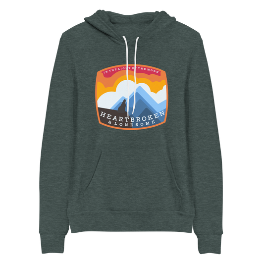 Love and Regret Coyote Howl BMFS Bella+Canvas Premium Unisex hoodie