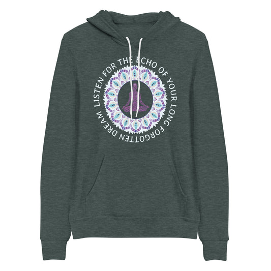 Long Forgotten Dream Bella+Canvas Premium Unisex hoodie