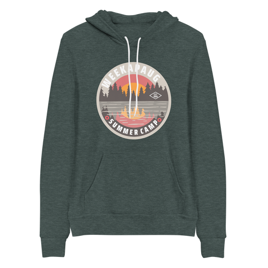 Weekapaug Summer Camp Bella+Canvas Premium Unisex hoodie