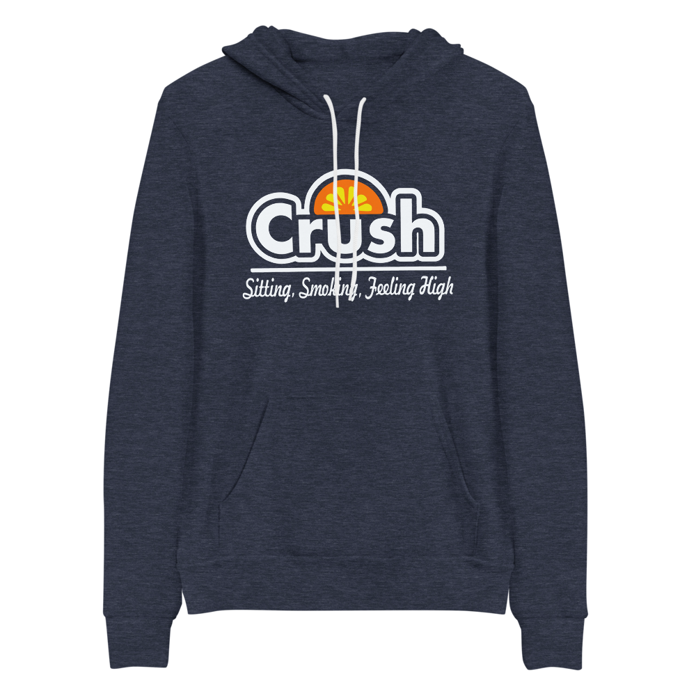 Crush Sitting Smoking Feeling High Bella+Canvas Premium Unisex hoodie DMB