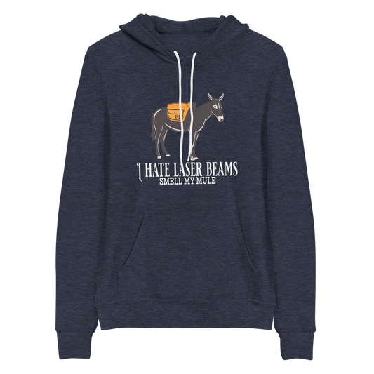 I Hate Laser Beams Bella+Canvas Premium Unisex hoodie