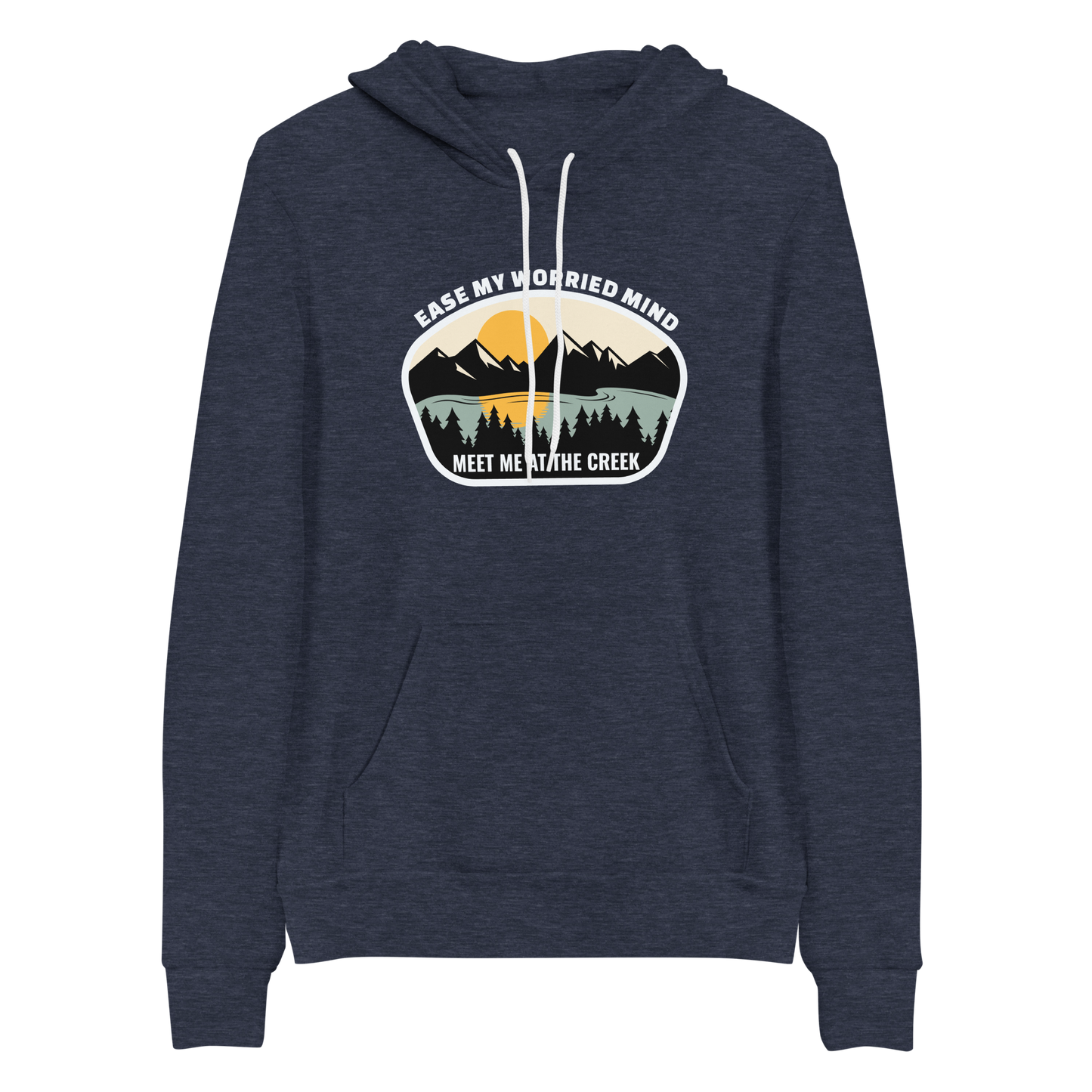 Meet Me At The Creek Bella+Canvas Premium Unisex hoodie