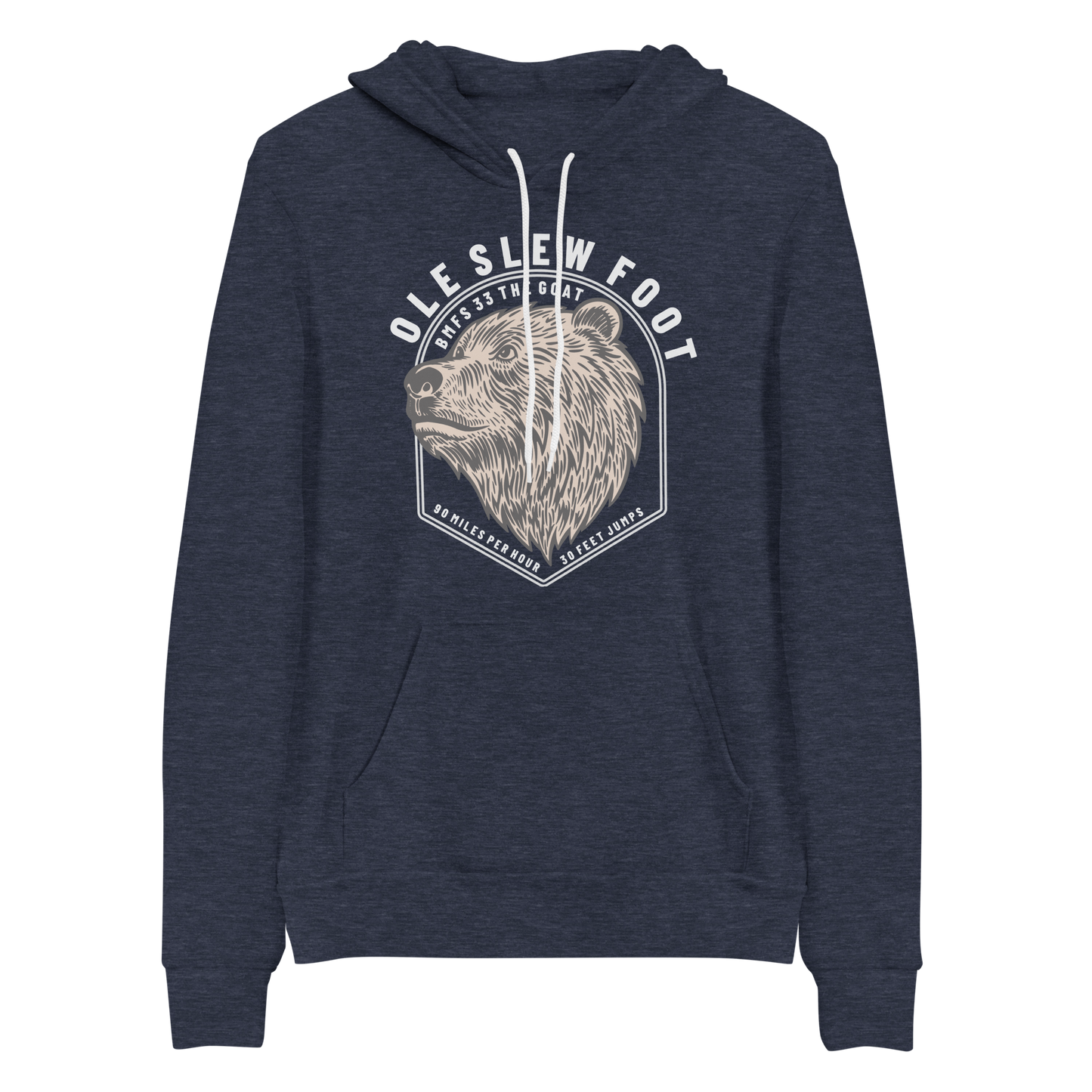 Ole Slew Foot Bella+Canvas Premium Unisex hoodie