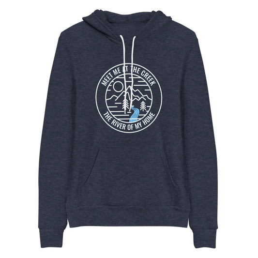 Meet Me At The Creek Bella+Canvas Premium Unisex hoodie