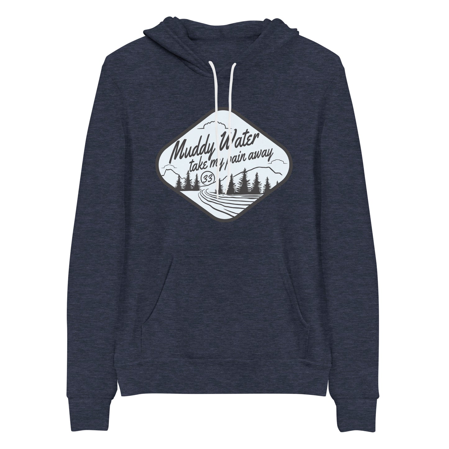 Muddy Water Bella+Canvas Premium Unisex hoodie
