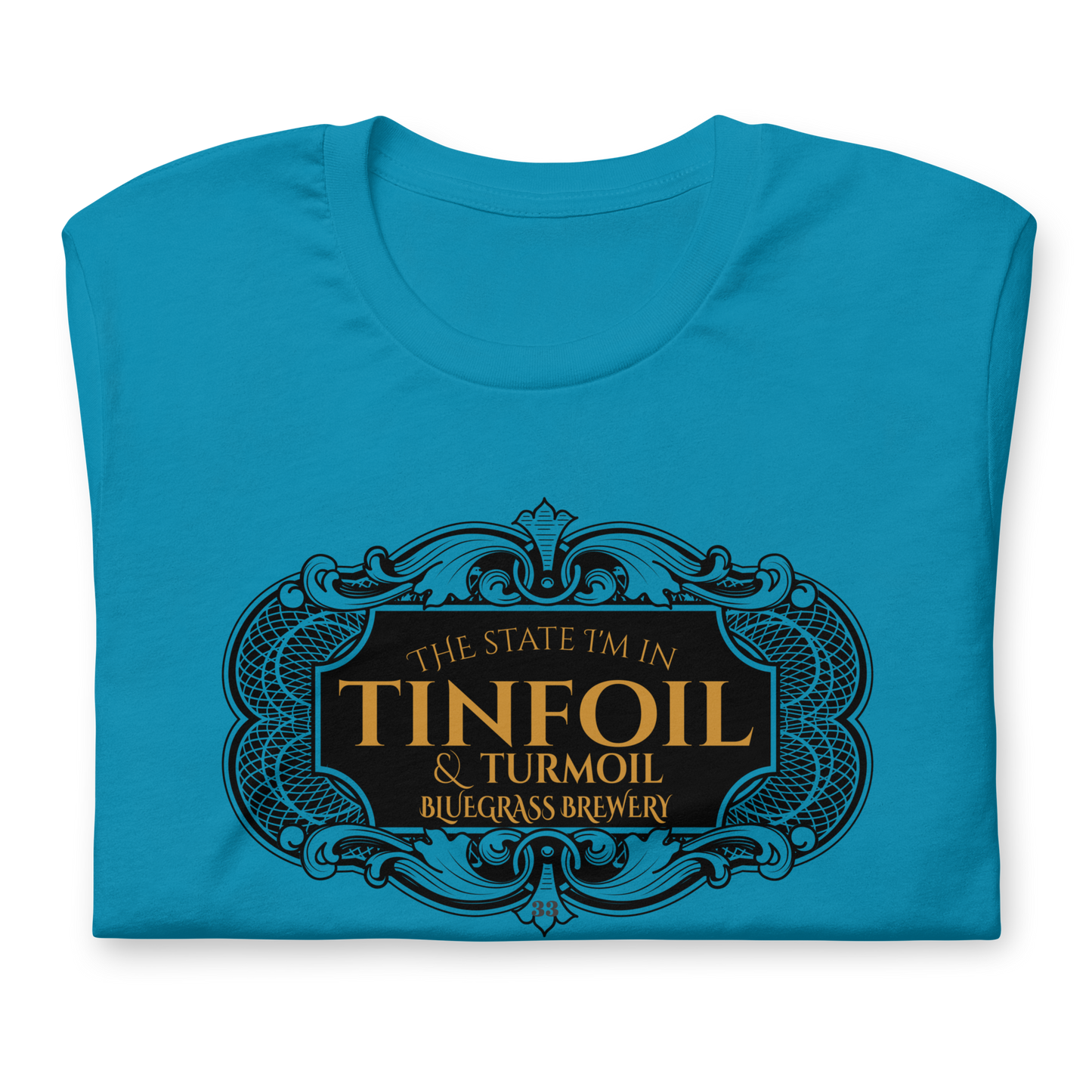 Tinfoil & Turmoil Brewery Bella + Canvas Premium Cotton | 33 BMFS THE GOAT