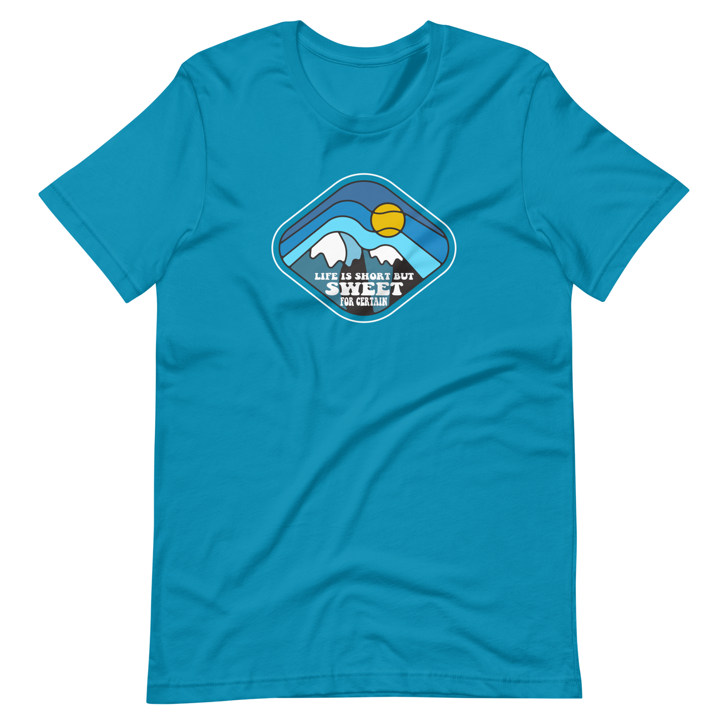 Life Is Short But Sweet Bella + Canvas Short Sleeve | DMB Inspired Art