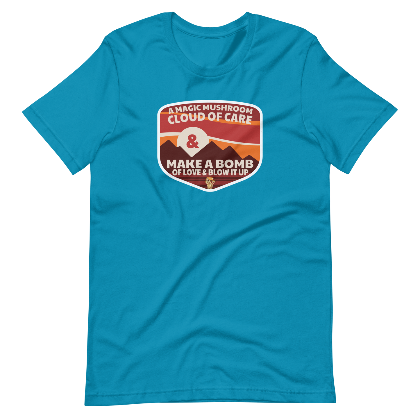 A Magic Mushroom "I Did It" Bella + Canvas Short Sleeve | DMB Inspired Art