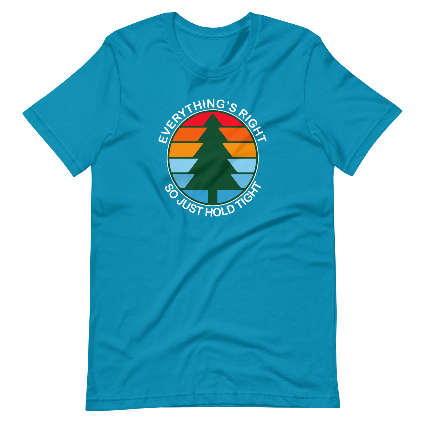 Everything's Right So Just Hold | Bella + Canvas Premium cotton | Short Sleeve