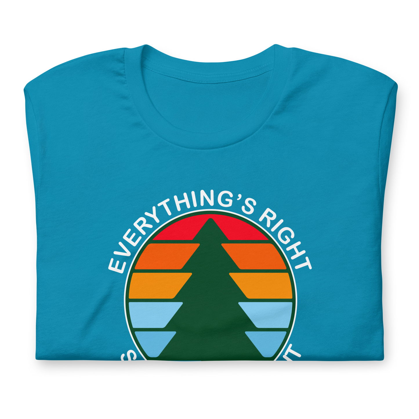 Everything's Right So Just Hold | Bella + Canvas Premium cotton | Short Sleeve