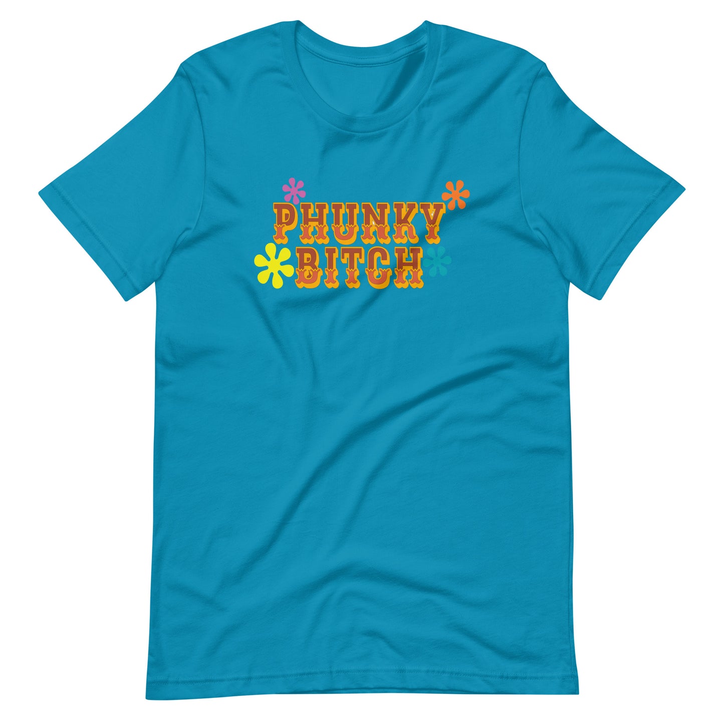 Phunky Bitch Flowers | Bella + Canvas Premium cotton | Short Sleeve