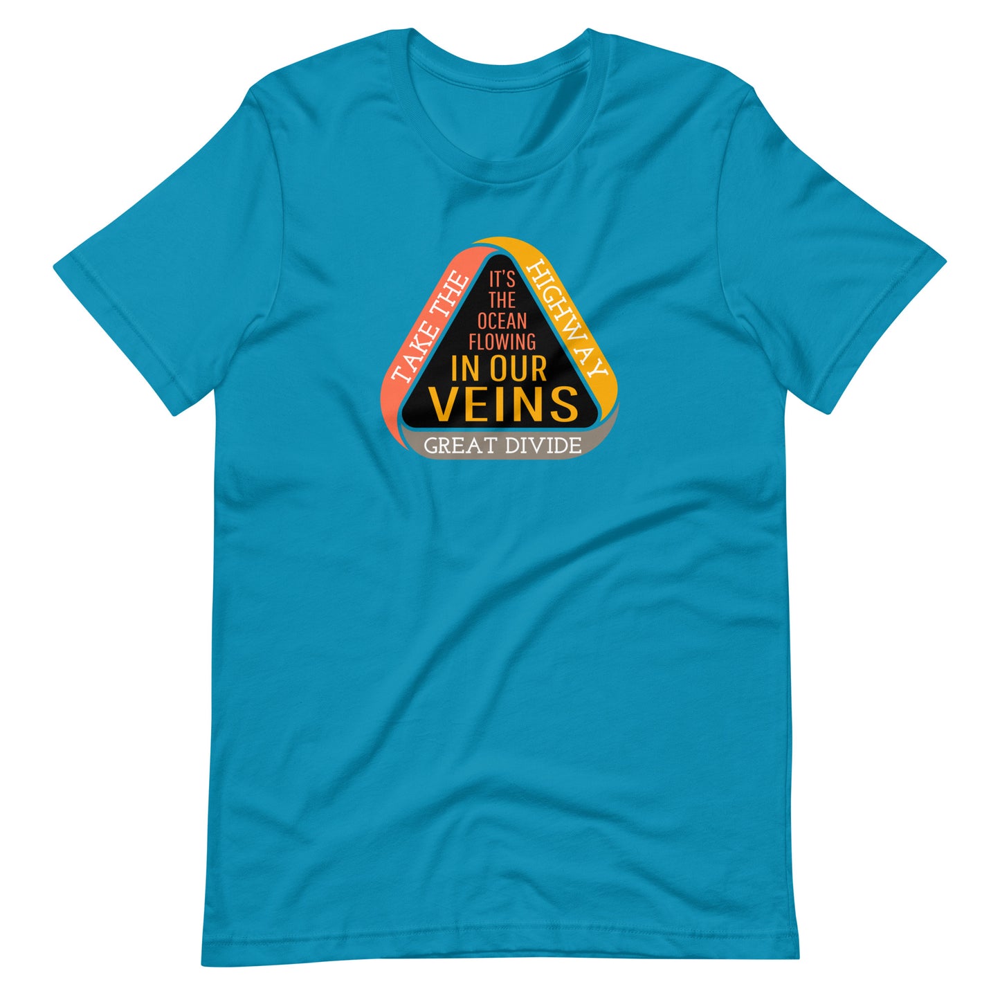 Wedge The Great Divide | Bella + Canvas Premium cotton | Short Sleeve