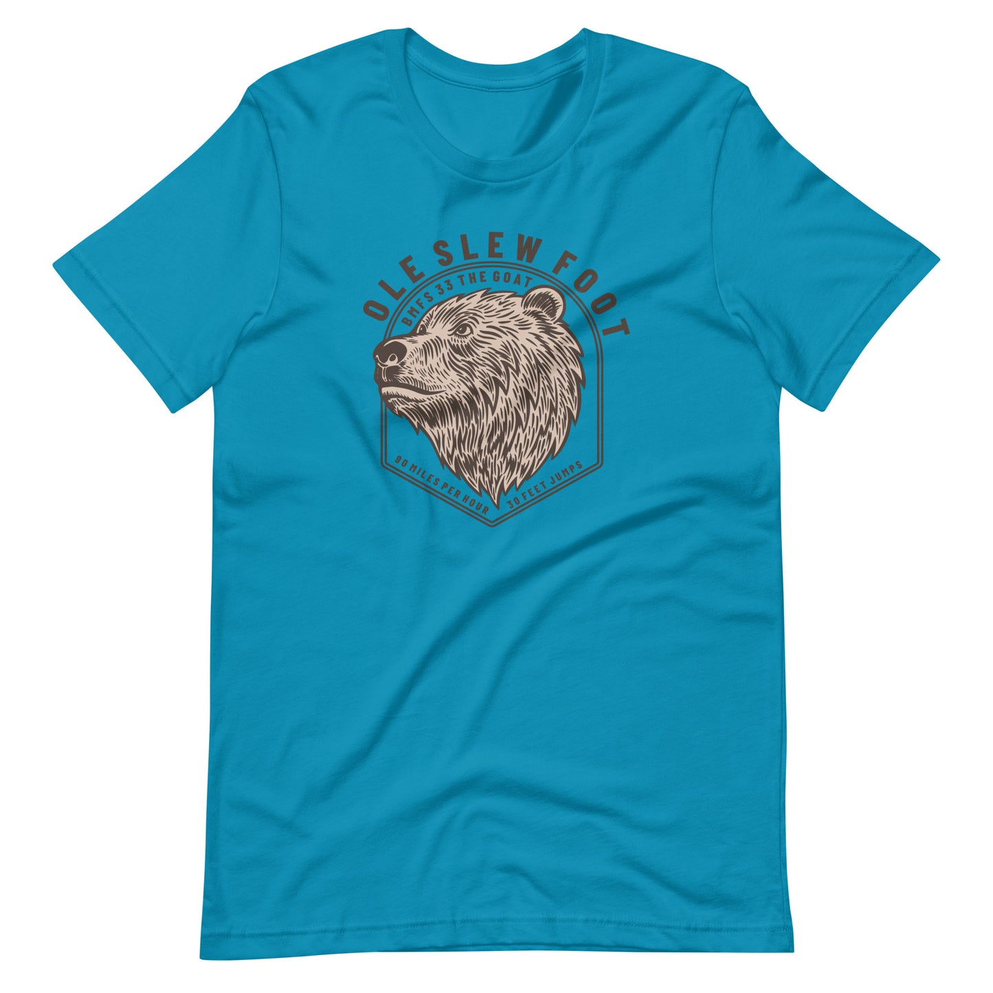 Ole Slew Foot Bella + Canvas Premium Cotton | 33 BMFS THE GOAT