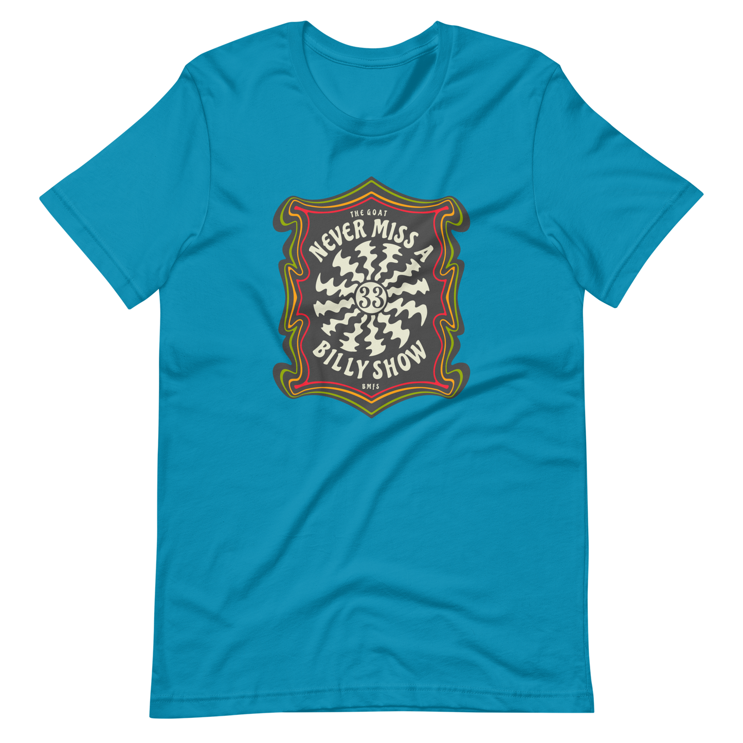 Never Miss A Billy Show Brewery Bella + Canvas Premium Cotton | 33 BMFS THE GOAT