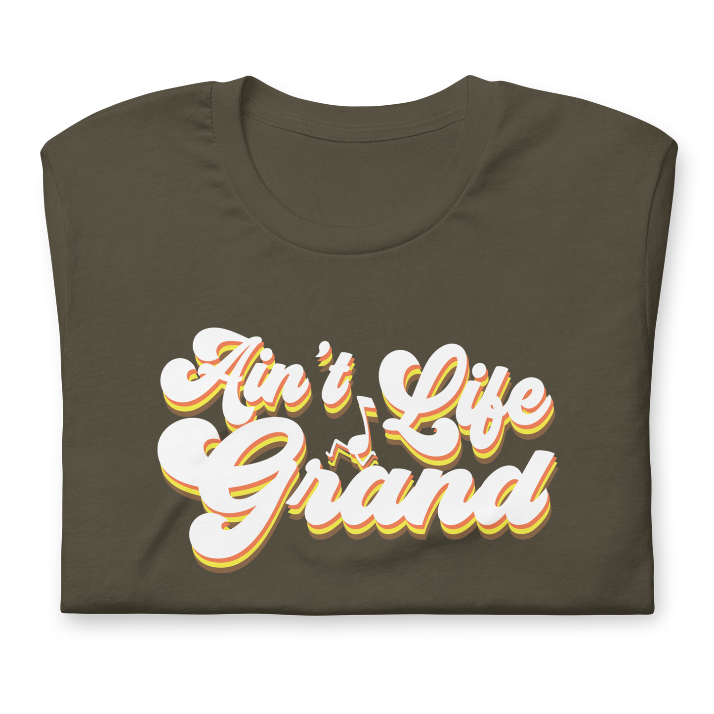 Ain't Life Grand Retro Bella + Canvas | Short Sleeve | WP Inspired Art