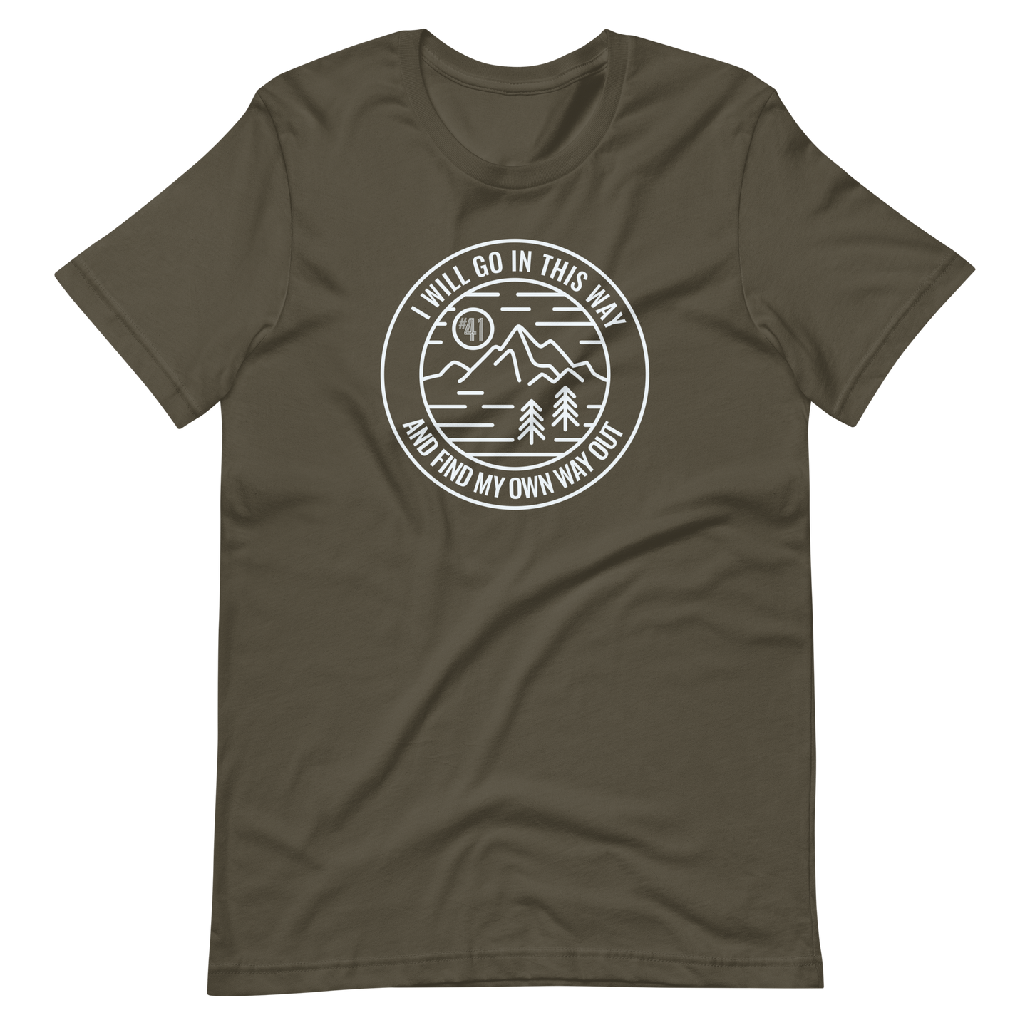 Find My Own Way Out Bella + Canvas Short Sleeve | DMB Inspired Art