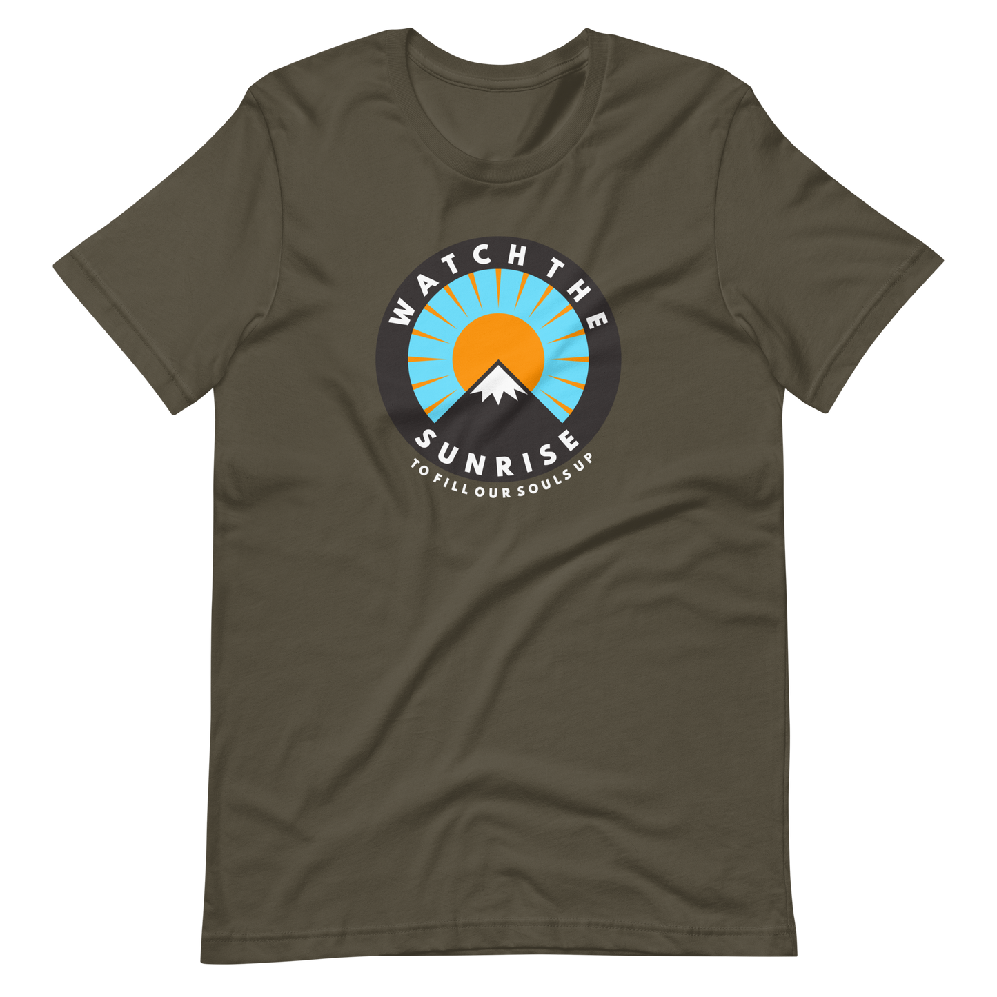 Watch The Sunrise Bella + Canvas Short Sleeve | DMB Inspired Art
