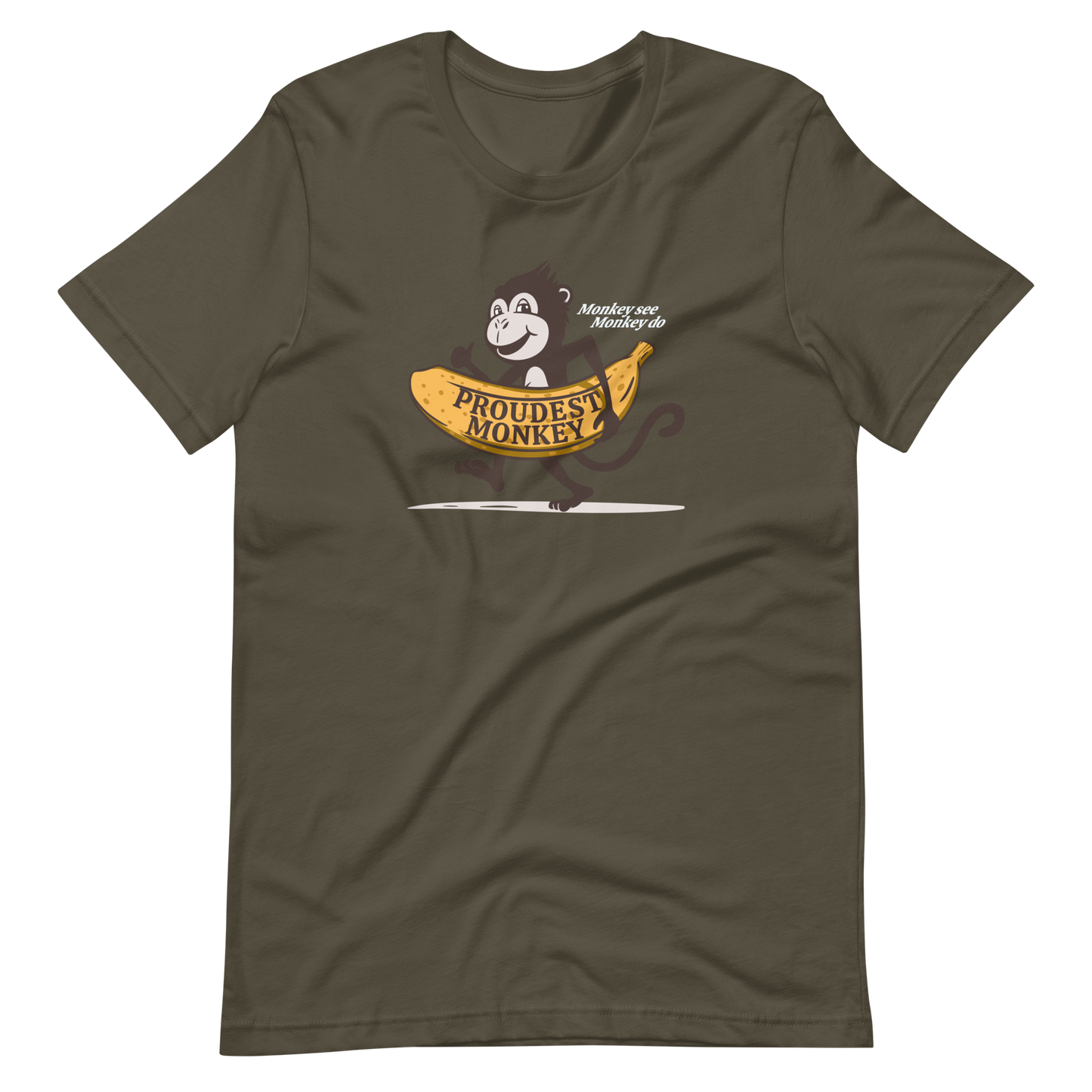 Proudest Monkey Bella + Canvas Short Sleeve | DMB Inspired Art | DTG