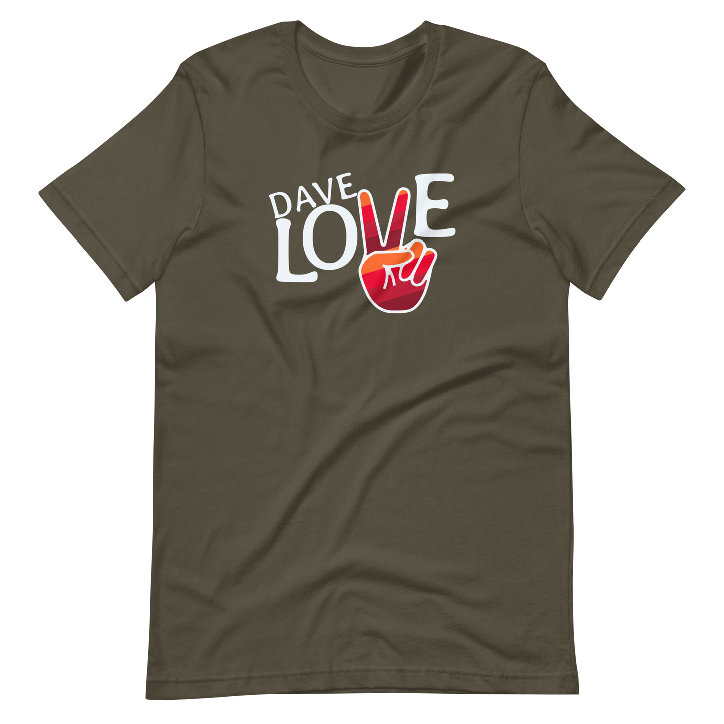 Dave Love Peace Bella + Canvas Short Sleeve | DMB Inspired Art | DTG