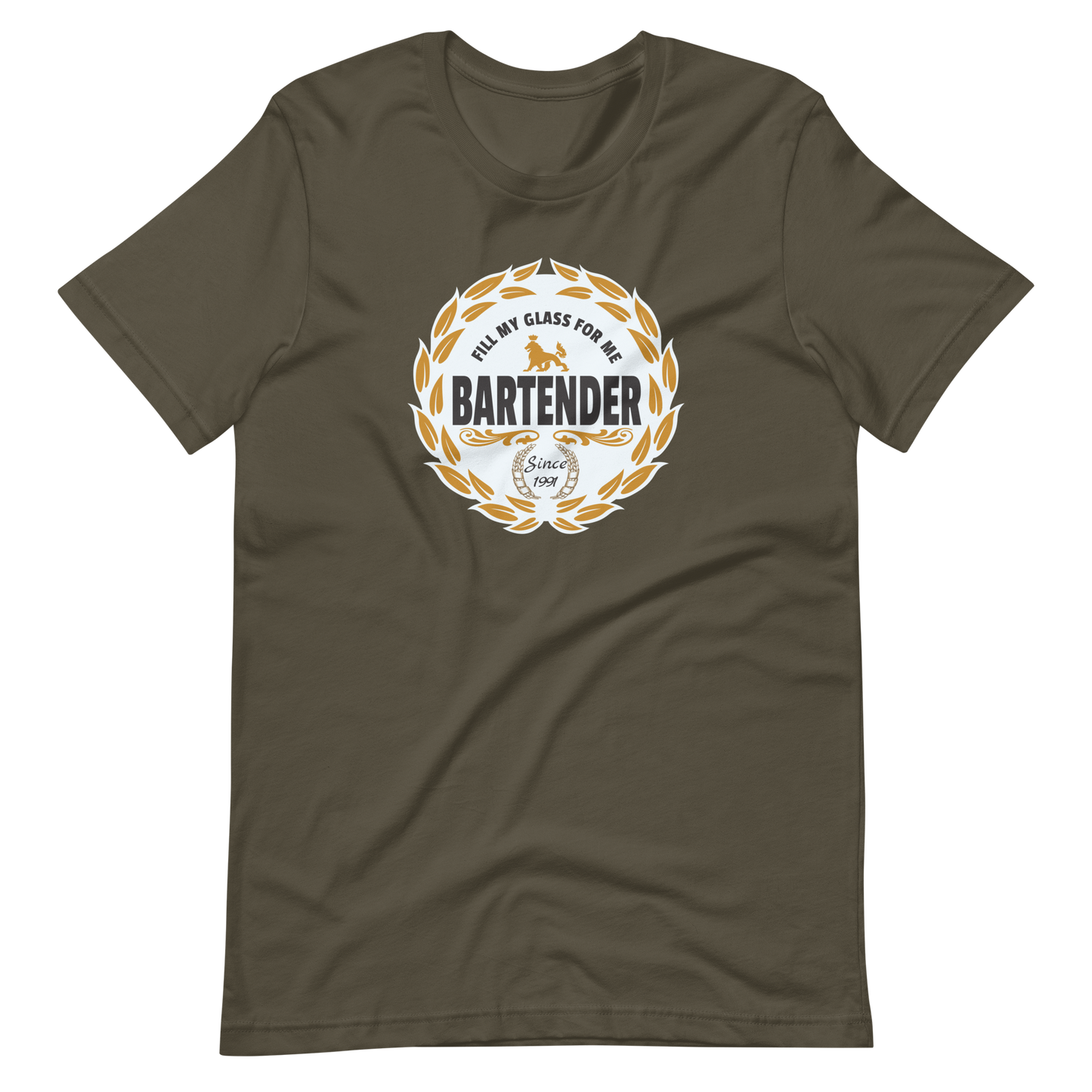 Bartender Bella + Canvas Short Sleeve | DMB Inspired Art