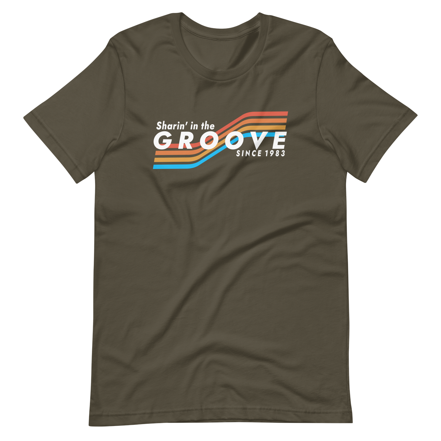 Sharin' In The Groove | Bella + Canvas Premium cotton | Short Sleeve