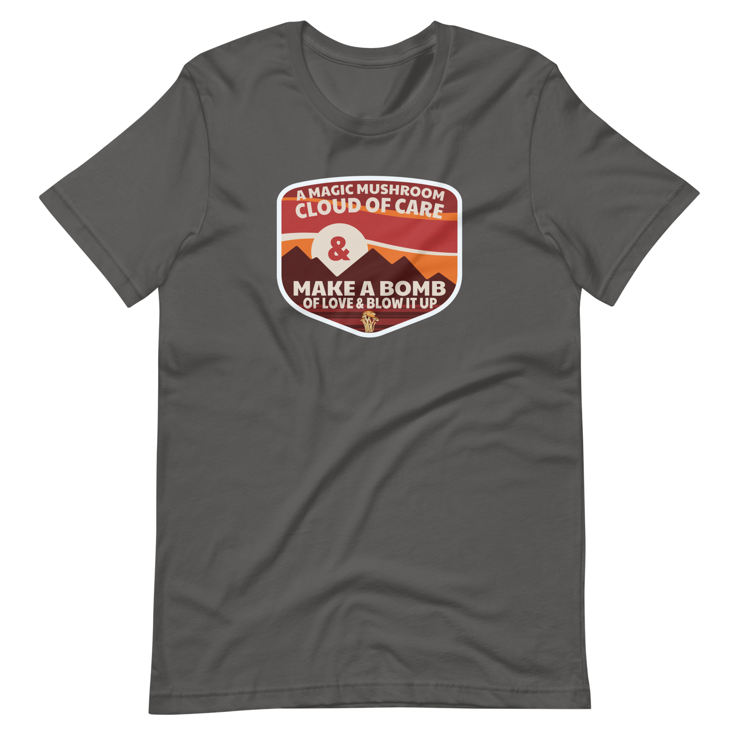 A Magic Mushroom "I Did It" Bella + Canvas Short Sleeve | DMB Inspired Art