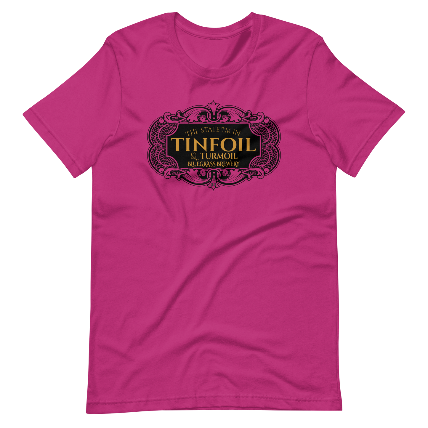 Tinfoil & Turmoil Brewery Bella + Canvas Premium Cotton | 33 BMFS THE GOAT