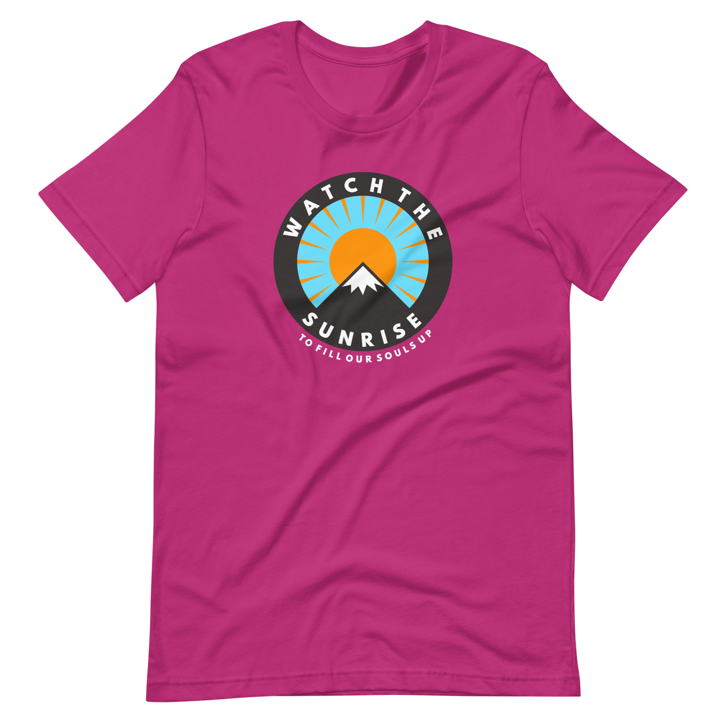 Watch The Sunrise Bella + Canvas Short Sleeve | DMB Inspired Art