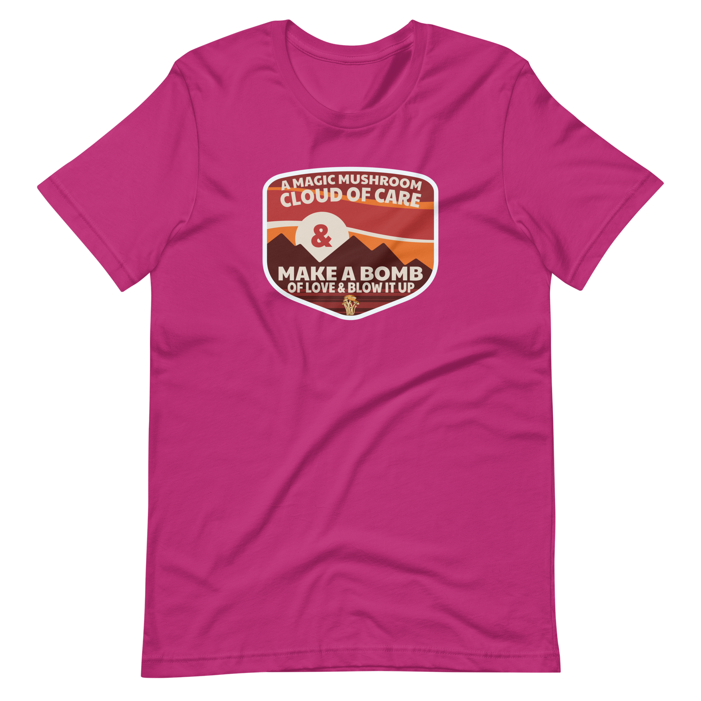 A Magic Mushroom "I Did It" Bella + Canvas Short Sleeve | DMB Inspired Art