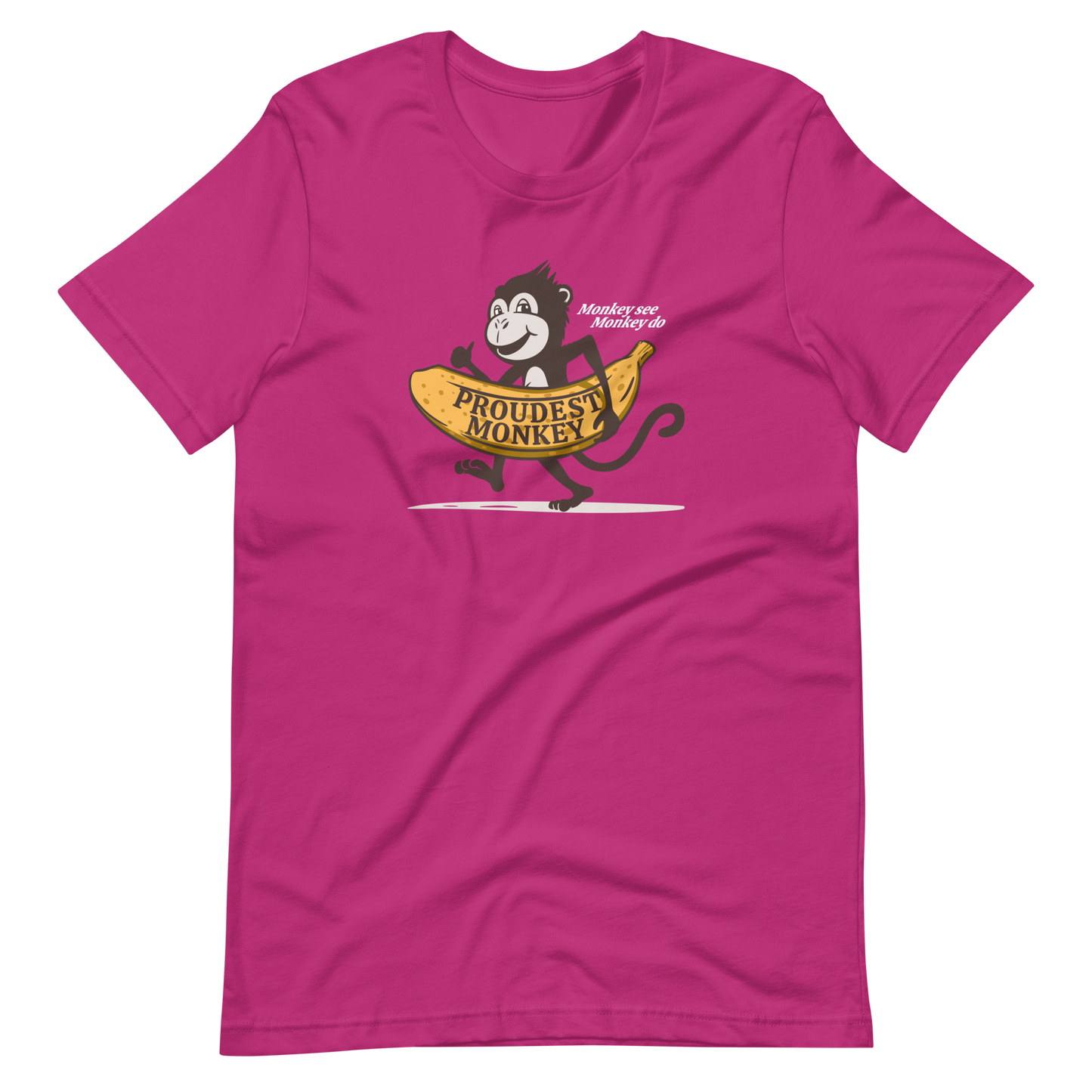 Proudest Monkey Bella + Canvas Short Sleeve | DMB Inspired Art | DTG