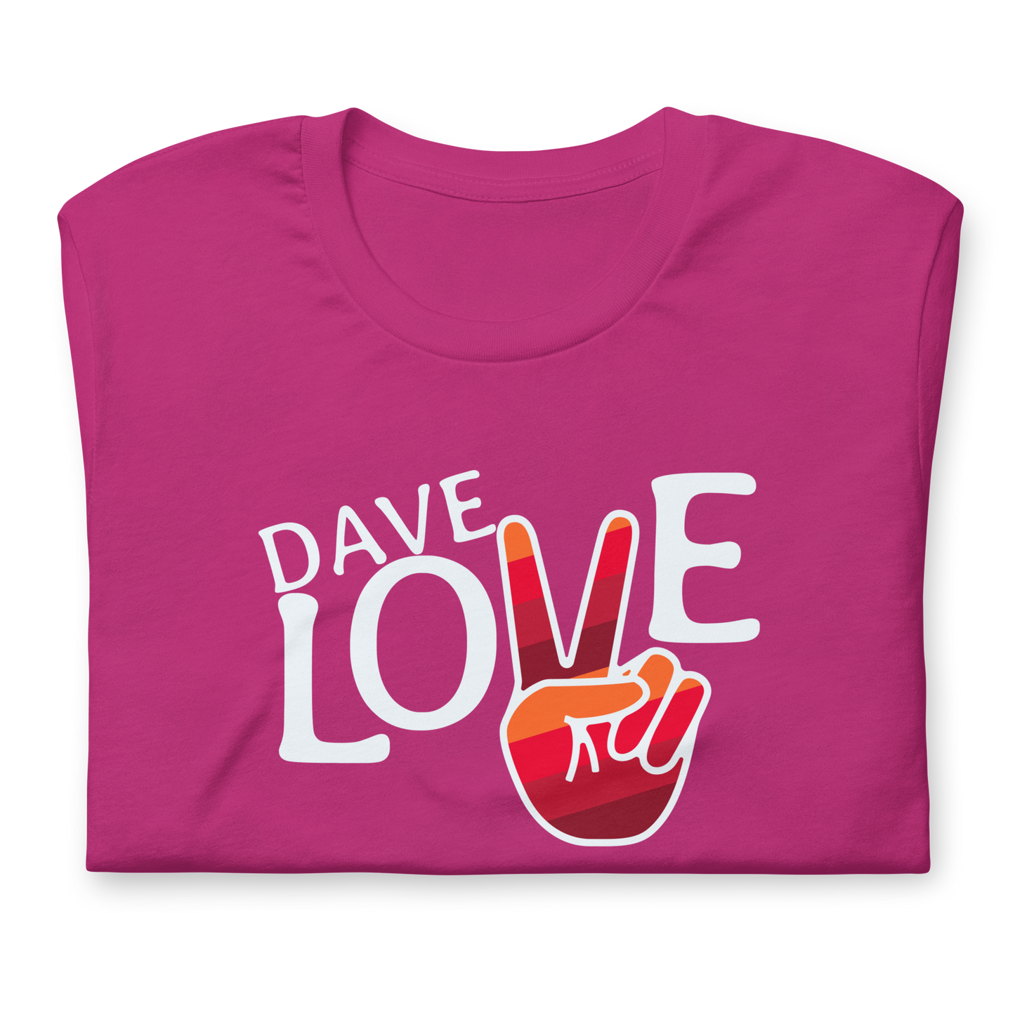Dave Love Peace Bella + Canvas Short Sleeve | DMB Inspired Art | DTG