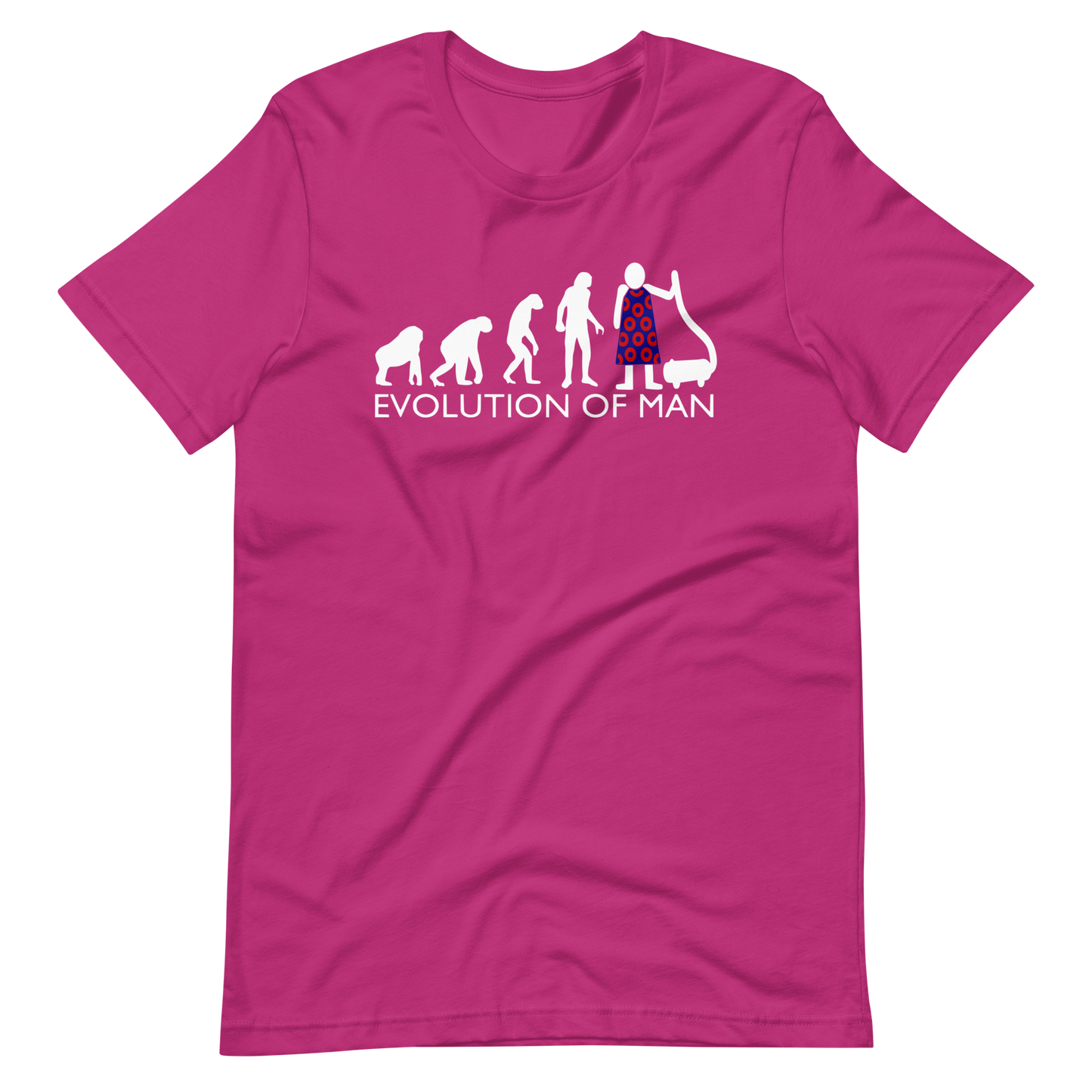 Evolution of Man Fishman | Bella + Canvas Premium cotton | Short Sleeve