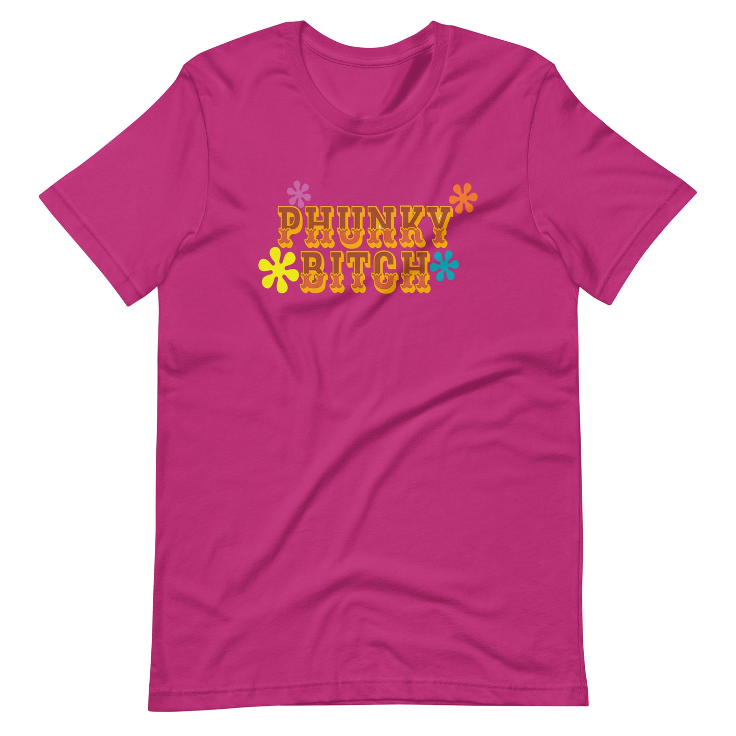 Phunky Bitch Flowers | Bella + Canvas Premium cotton | Short Sleeve